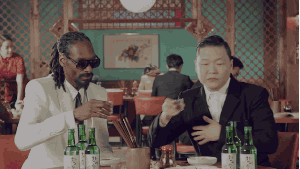 A scene from Psy's 